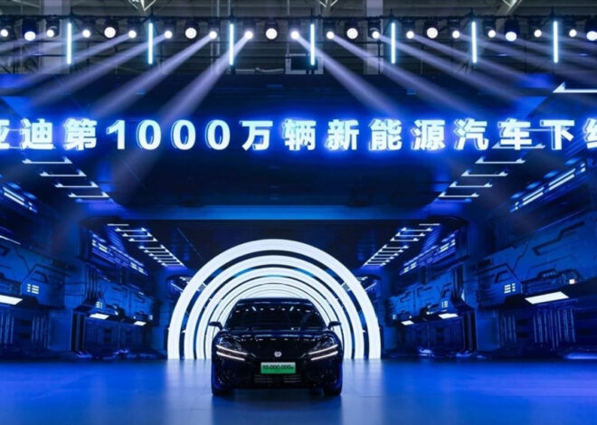 BYD, 30. yılını 10 milyonuncu araç üretimiyle kutladı